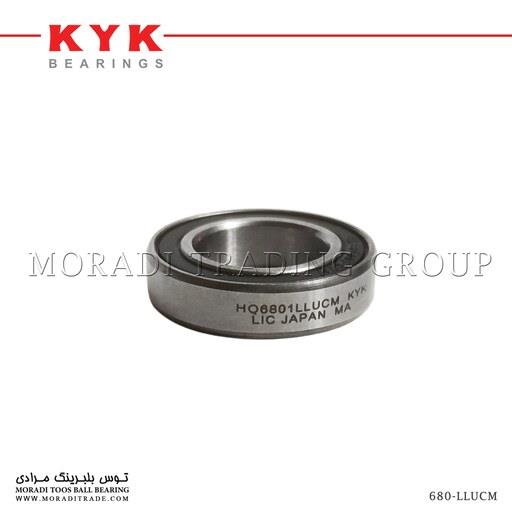 بلبرینگ شیار عمیق 6801LLUCM برند SILVER KYK ژاپن